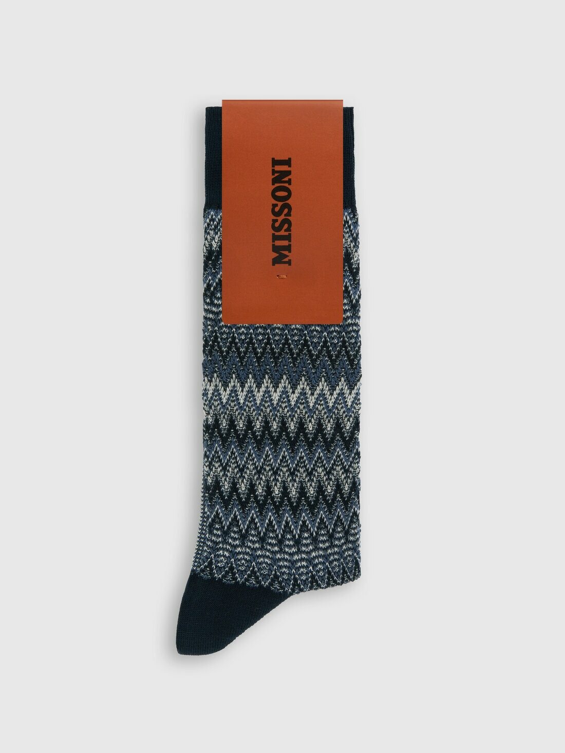Missoni - Zig zag cotton-blend ankle socks, Men, Multicoloured