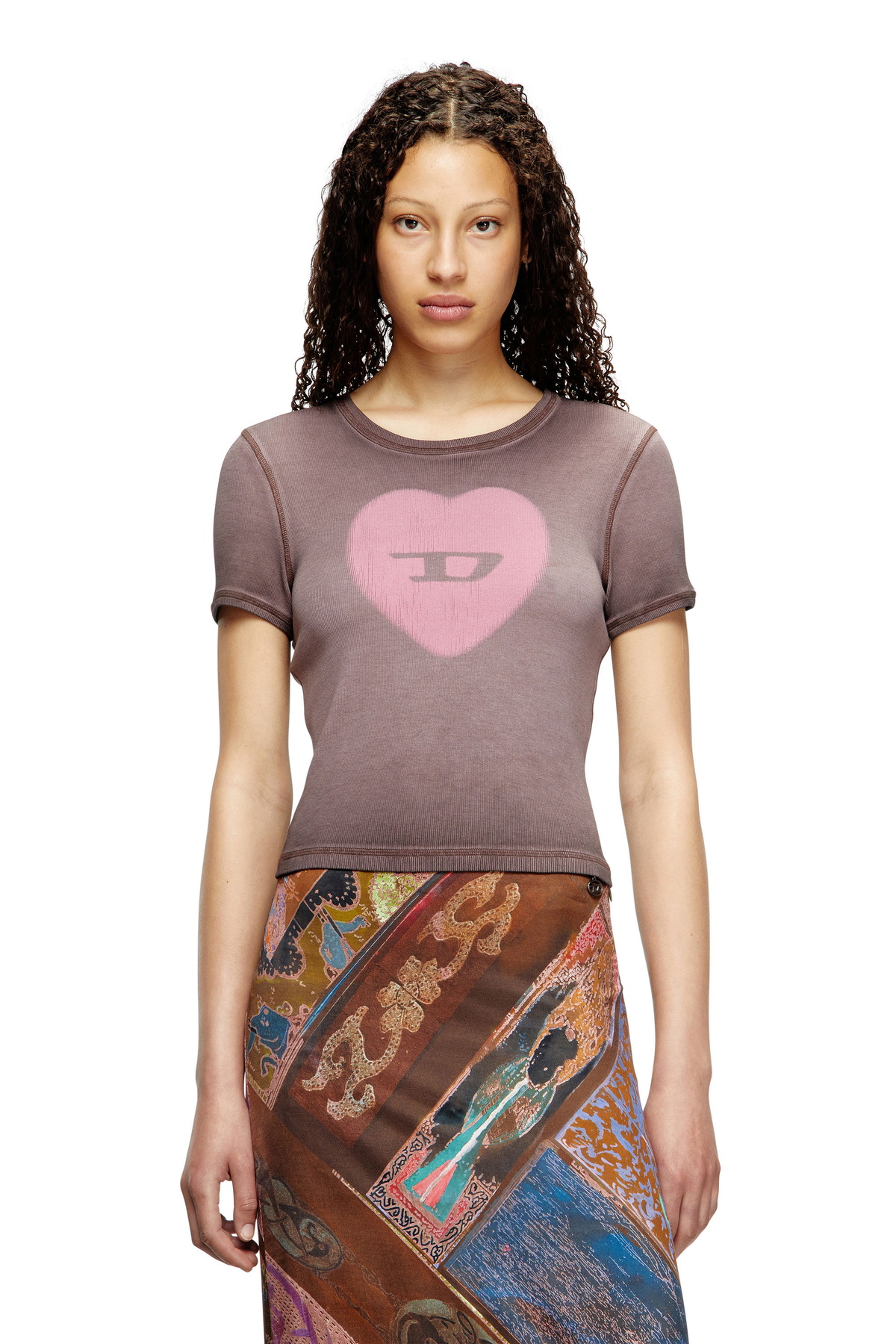 Diesel M-Anaheim Tシャツ 関税込】☆M-Anaheim☆ ロゴ スリムフィット Tシャツ (DIESEL/Tシャツ