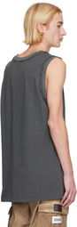 Dolce&Gabbana Gray Oversize Singlet Tank Top