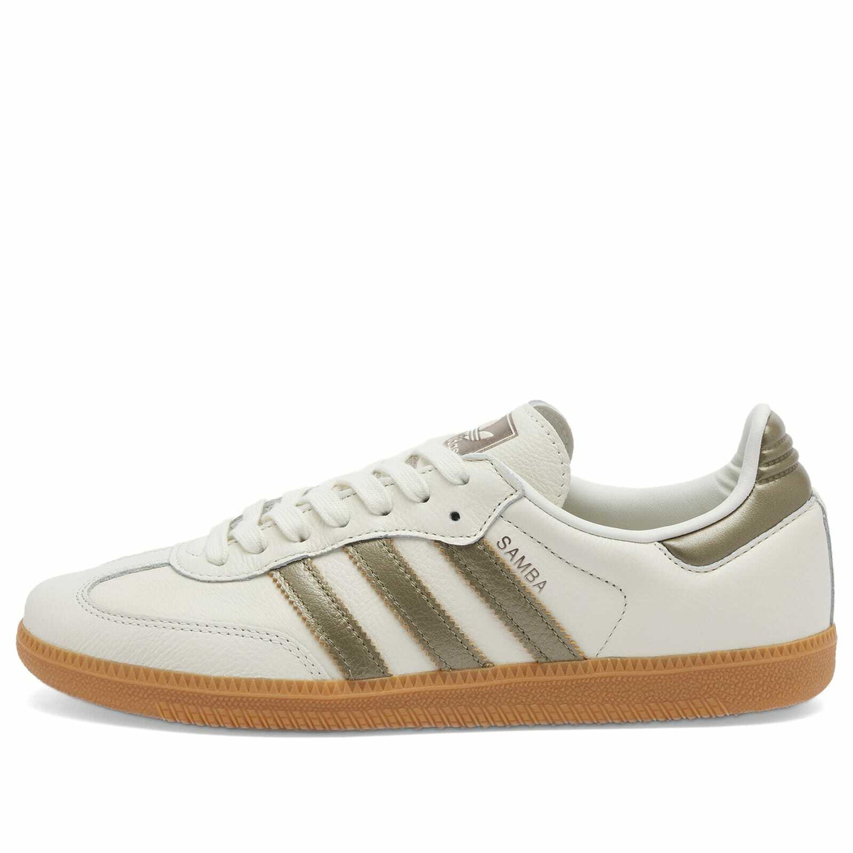 Adidas Women's Samba OG W in Off White/Cyber& Wonder Gold adidas Adidas Women's Samba OG W in Off White/Cyber& Wonder Gold adidas