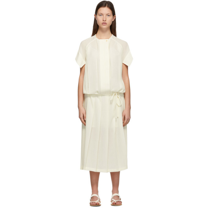 low classic pleated dress Pleated Dress