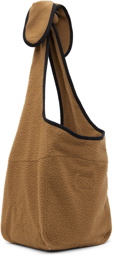 Arnar Már Jónsson Tan Wool Knotted Tote