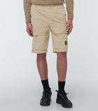 C.P. Company - Cotton-blend jersey cargo shorts