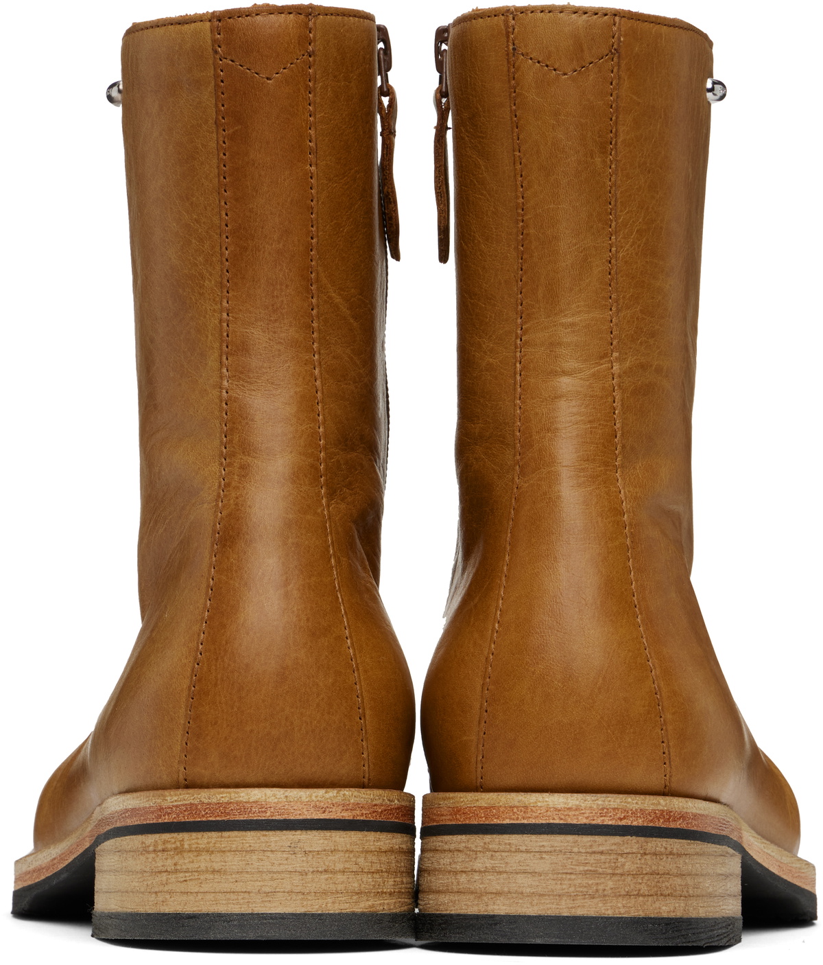 OUR LEGACY Tan Camion Boots Our Legacy