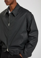 Studio Nicholson Waxed Cotton Jacket Black