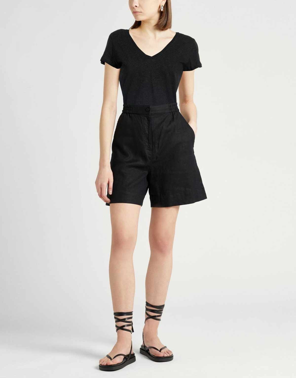 Majestic Filatures Womens T-shirt in Black