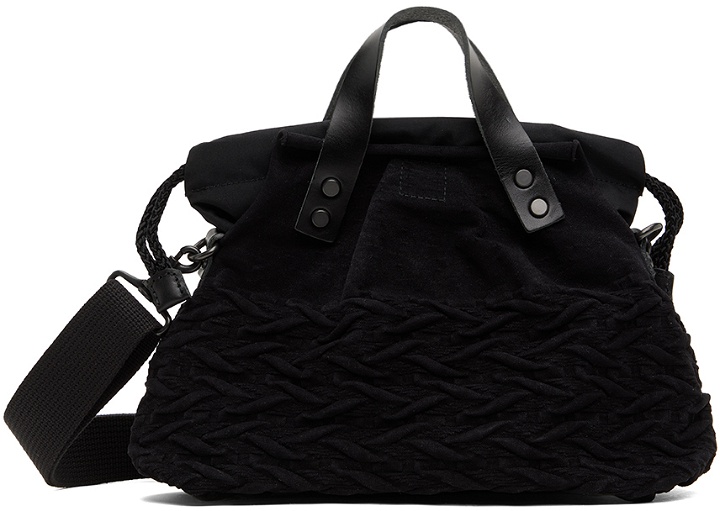 Photo: master-piece Black Yashiki Edition Textured Messenger Bag