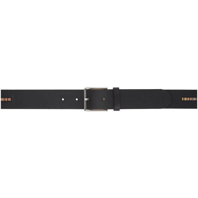 Photo: Paul Smith Black Signature Stripe Belt