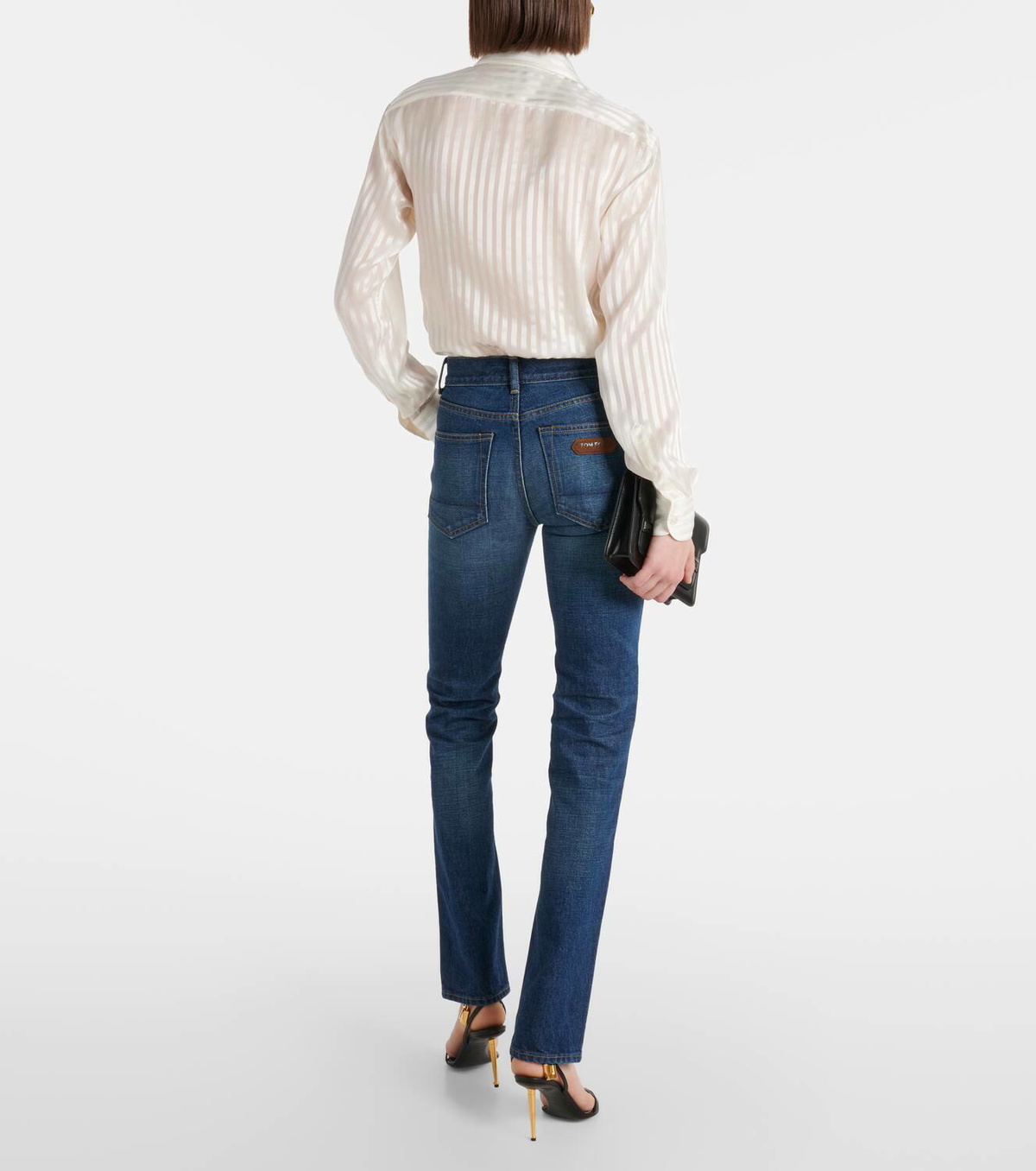 Tom Ford High-rise straight jeans