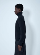 Margaret Howell High Neck Wool Zip Sweater