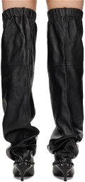 ALL-IN Black Level Thigh Soft Tall Boots