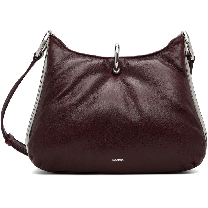 Photo: Rabanne Burgundy Small Ring Leather Bag