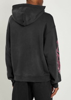Nahmias Summerland Racing Hooded Cotton Sweatshirt Black