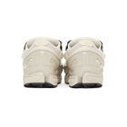 Raf Simons White and Grey adidas Originals Edition Ozweego III Sneakers