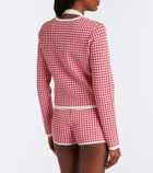 Posse Micah gingham cardigan