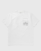 Norse Projects Johannes Organic Kanonbadsvej Print T Shirt White - Mens - Shortsleeves