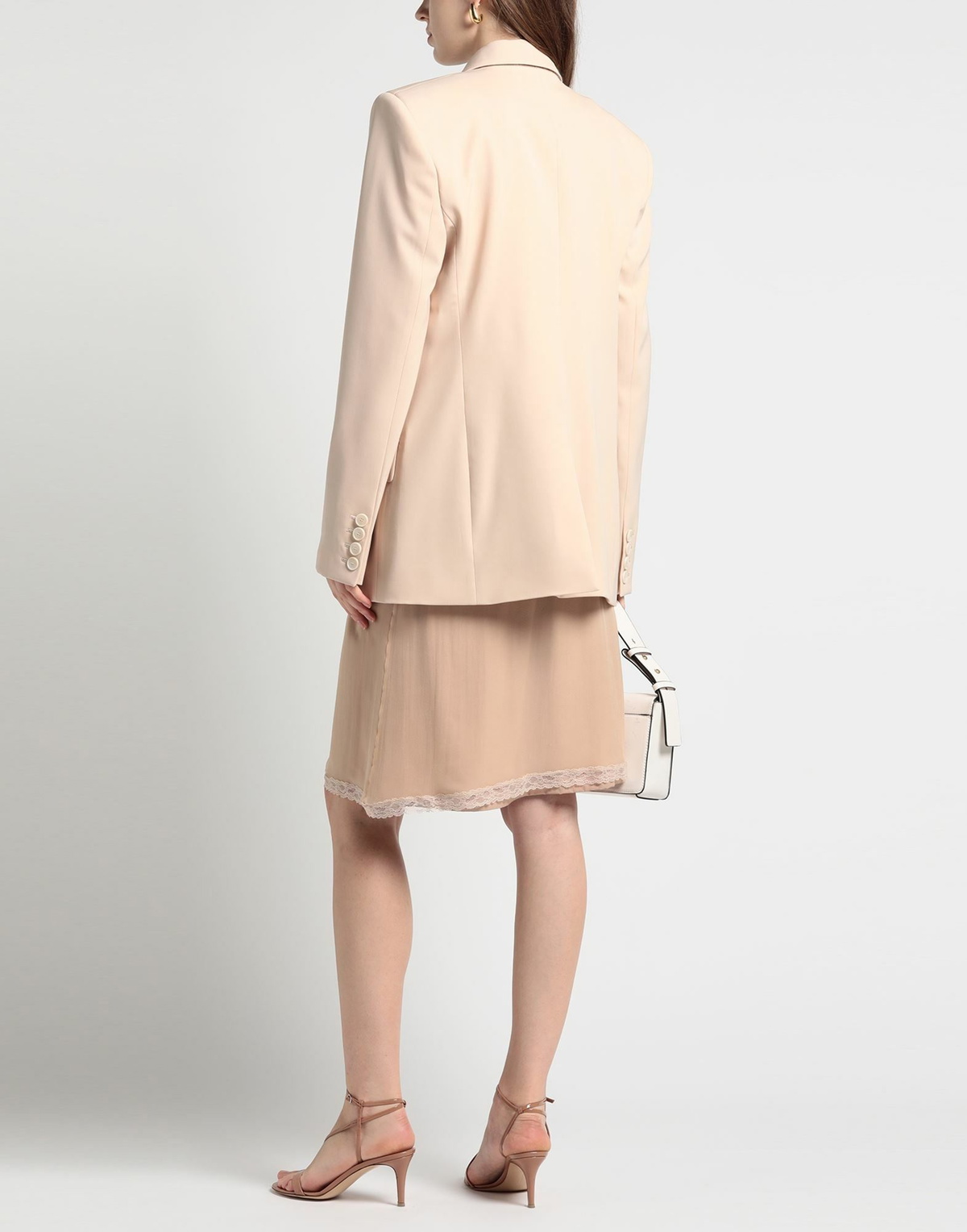 Stella Mccartney Womens Blazer Apricot