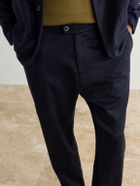 Barena - Straight-Leg Cashmere Trousers - Blue