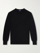 William Lockie - Merino Wool Sweater - Black