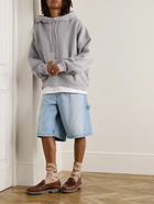 Acne Studios - Fester H Cotton-Jersey Hoodie - Purple