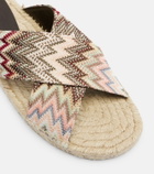 Missoni Harlow Zigzag espadrille sandals