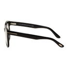 Tom Ford Black Blue Block Thick Square Glasses