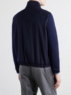 Stòffa - Reversible Brushed-Cashmere Gilet - Blue