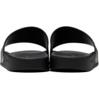 Burberry Black Check Slides