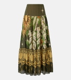 Johanna Ortiz Relatos De Mi Tierra jacquard maxi skirt