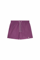 Diesel Swim shorts with metallic Oval D logo - Swim shorts Mens in Violet