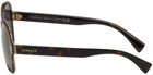 Versace Tortoiseshell Medusa Retro Charm Sunglasses