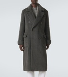 Umit Benan Gianni alpaca and wool coat