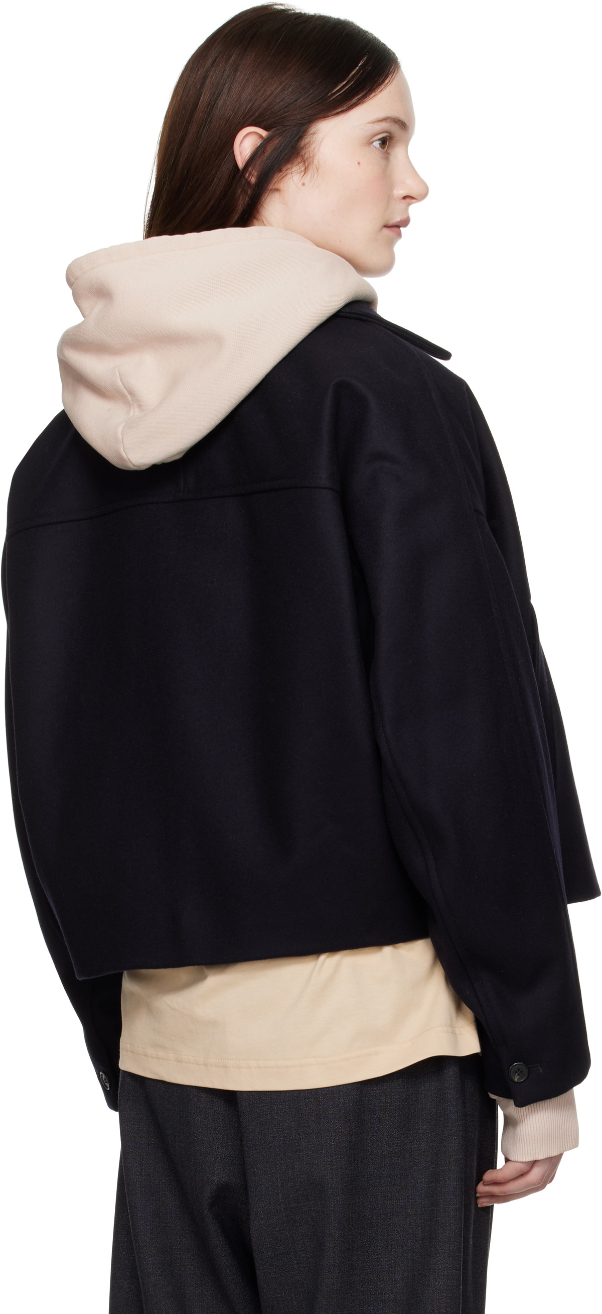 ジャケット A.P.C. Dark Blue Cotton Becca Jacket Becca jacket | 100% cotton | A.P.C. Ready-to-Wear