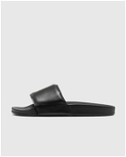 Rhude Rhude Leather Slides Black - Mens - Sandals & Slides