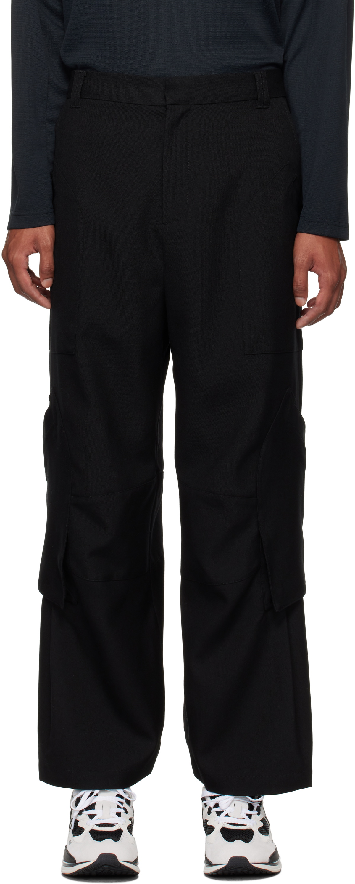 NAMESAKE Black Ronny Cargo Pants NAMESAKE