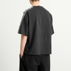 Umbro by Slam Jam Men's Offence Defence Tape T-Shirt in Washed Black