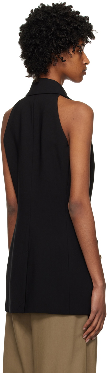 Proenza Schouler Black Slim Fit Vest Proenza Schouler