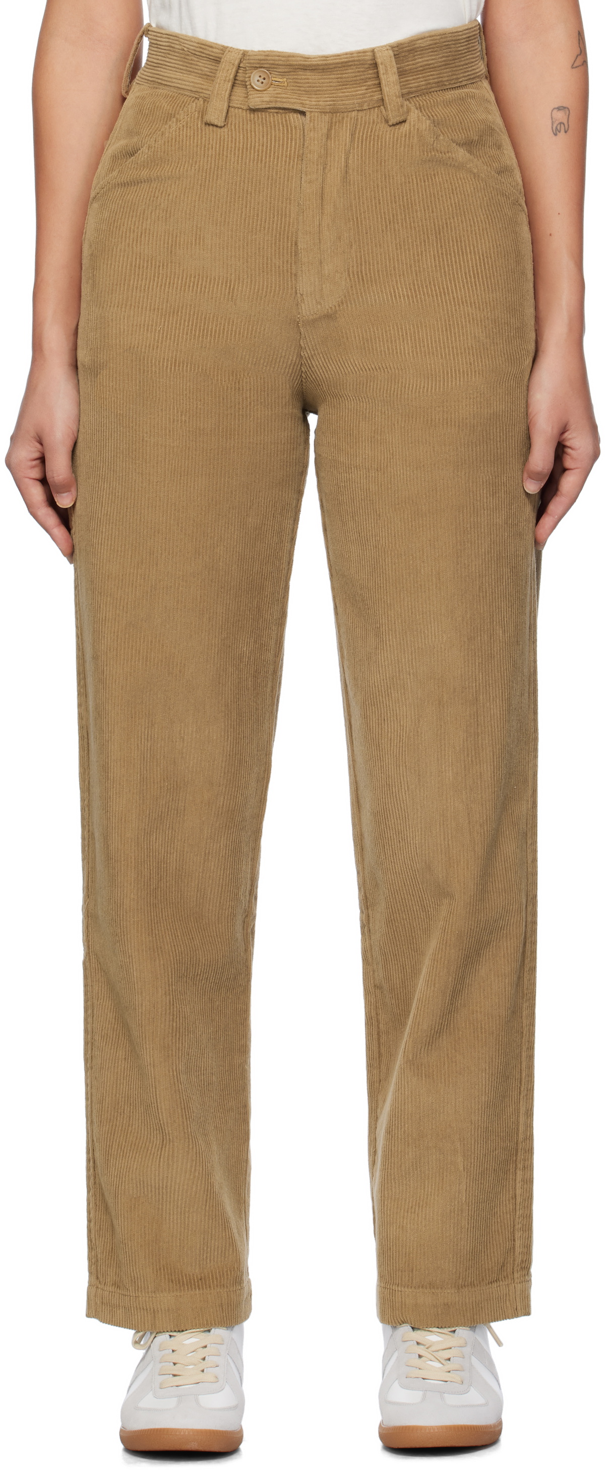 Carter Young Tan Big Ben Corduroy Trousers