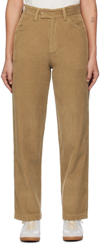 Photo: Carter Young Tan Big Ben Corduroy Trousers