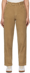 Carter Young Tan Big Ben Corduroy Trousers