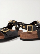 UNDERCOVER - Studded Leather Sandals - Black - L
