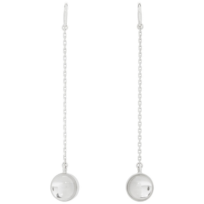 Photo: Avgvst Jewelry Silver Blob Earrings