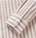 Mr P. - Striped Cotton Oxford Shirt - Neutrals