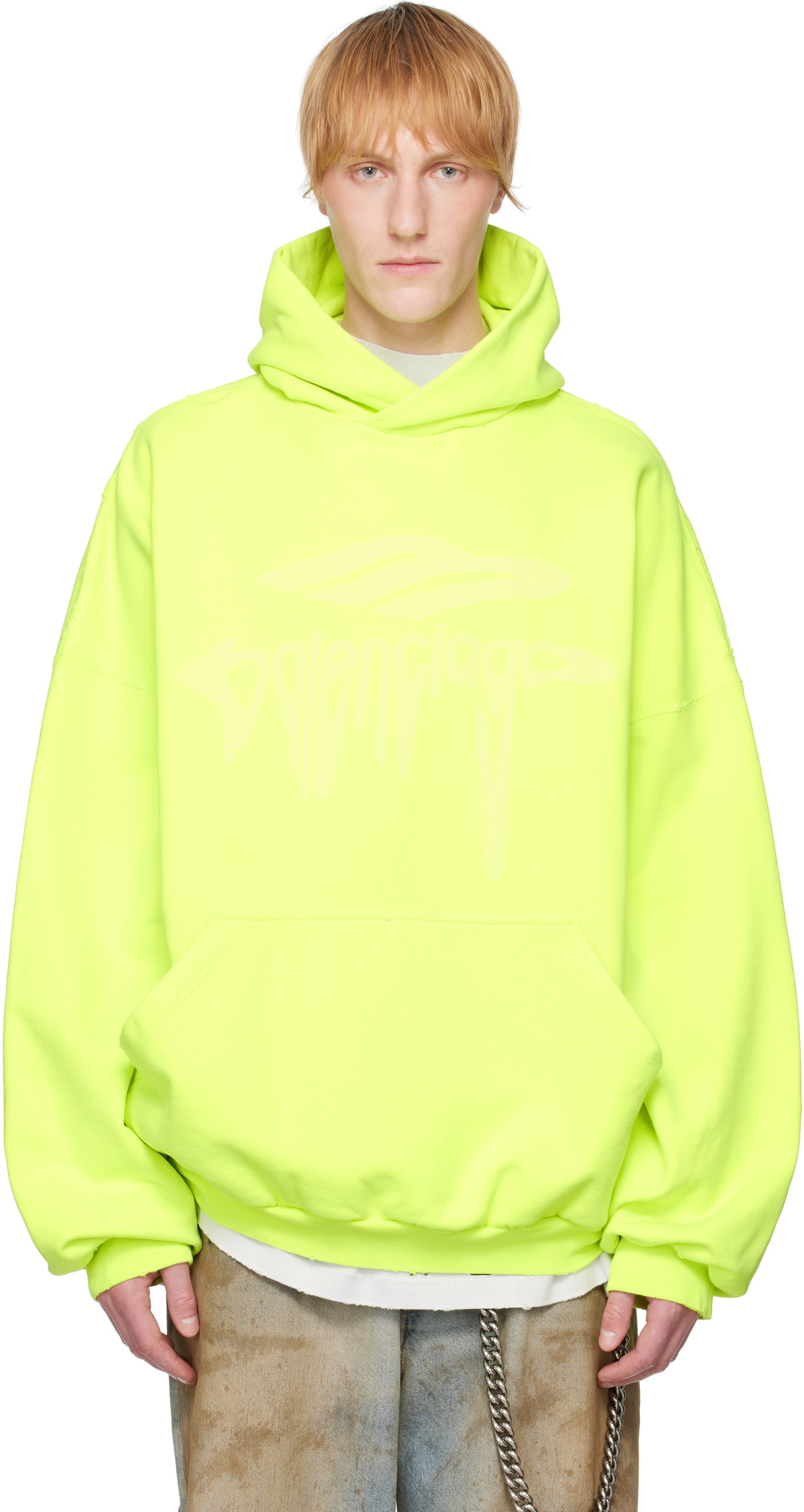 Balenciaga Blue Fashion Institute Hoodie Balenciaga Balenciaga Blue Fashion Institute Hoodie Balenciaga