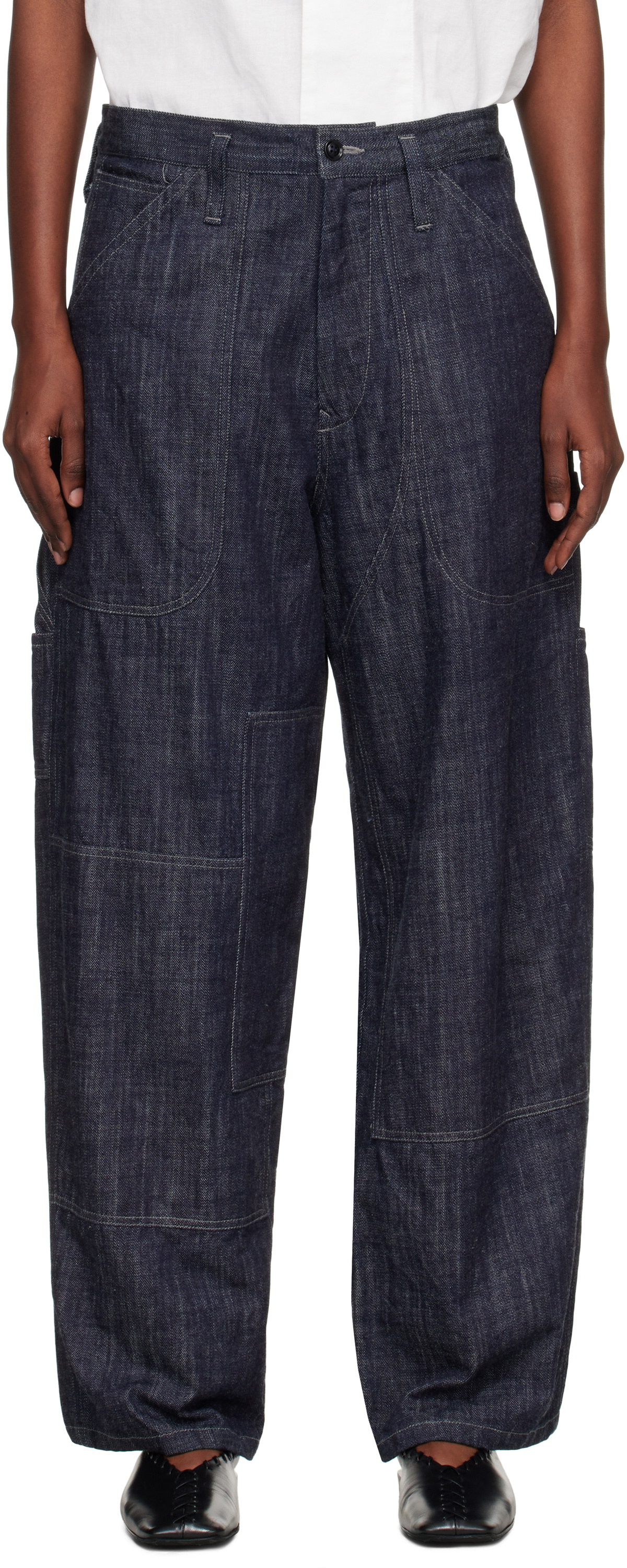 Y's Indigo U-Work Jeans