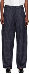 Y's Indigo U-Work Jeans
