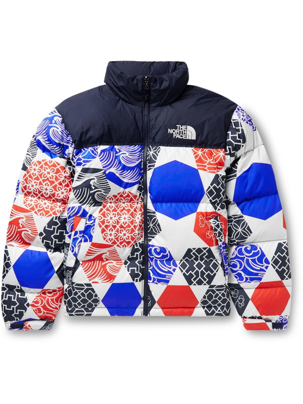 Photo: The North Face - 1996 Retro Nuptse Quilted Printed Shell Down Jacket - Multi