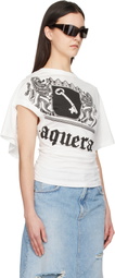 VAQUERA White Twisted T-shirt