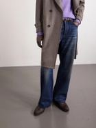 Edward Green - Lanark Waxed-Suede Desert Boots - Brown