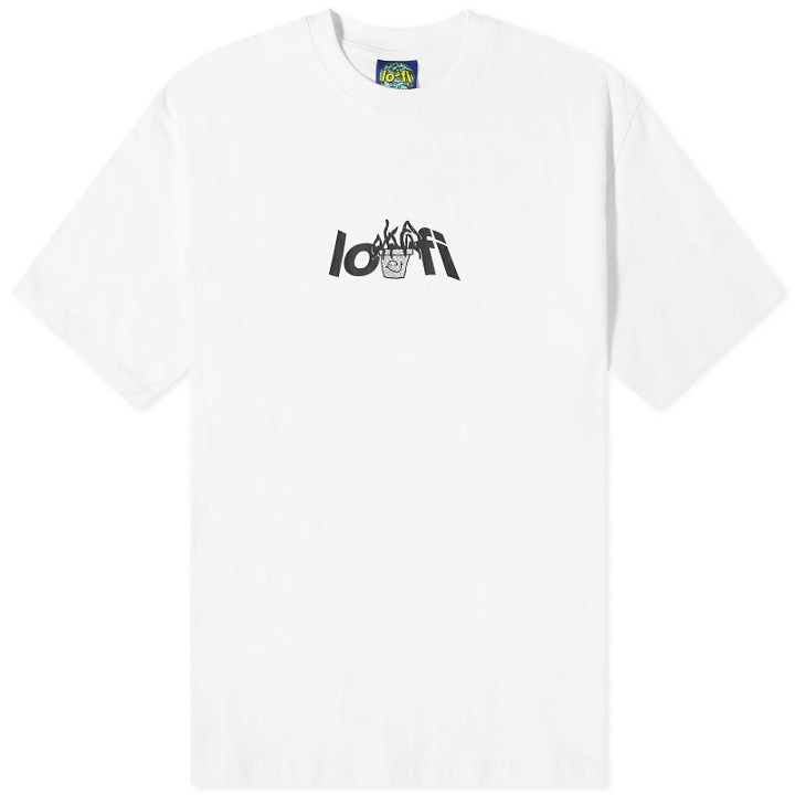 Photo: Lo-Fi Men's Plant Logo T-Shirt in White